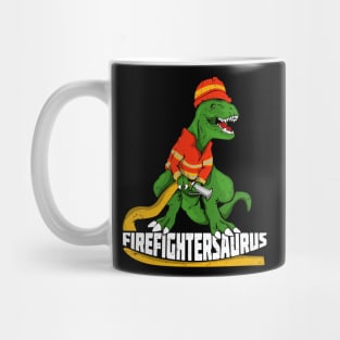 Firefightersaurus Firefighter Fireman Gift Mug